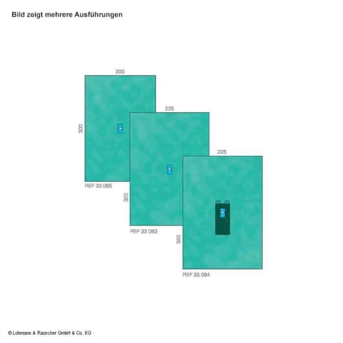 Raucodrape PRO Extremitätentücher