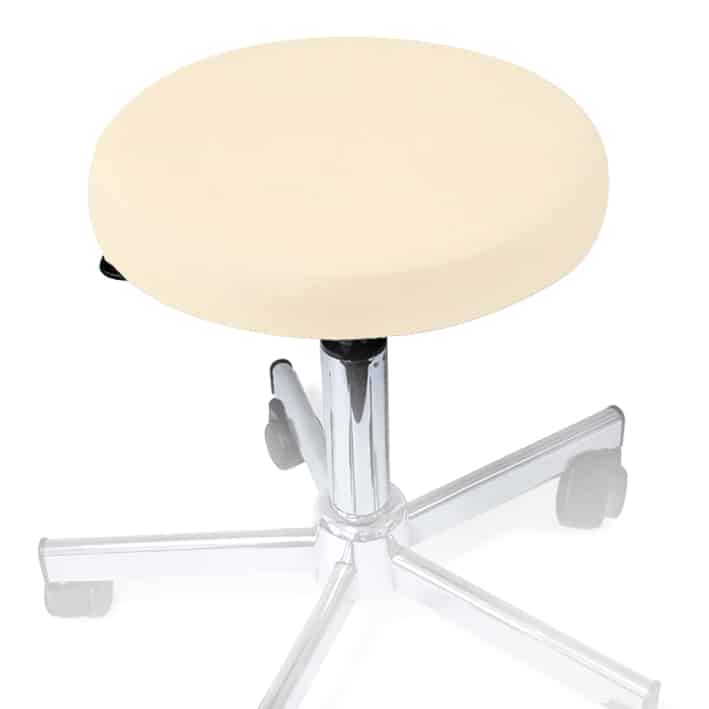 Hockerbezug Frottee natur