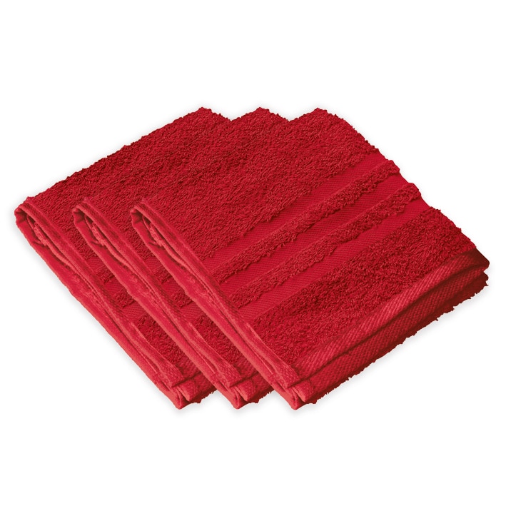 Gästetücher bordeaux,