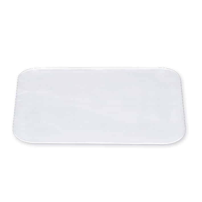 Fußauflage/Matte Vinyl, klar