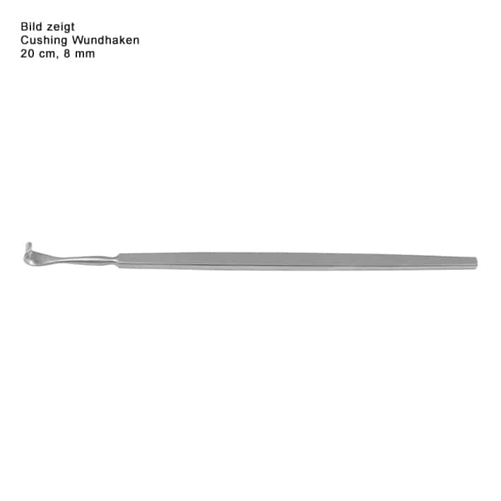 Cushing Wundhaken 20 cm, 10 mm